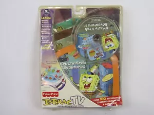 Vintage Fisher Price InteracTV Spongebob Squarepants-C3950-DVD Learning-2003-NEW - Picture 1 of 9