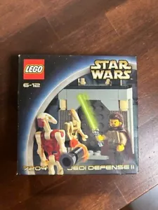 LEGO Star Wars 7204 JEDI DEFENSE I Box Only Opened Contents Unused - Picture 1 of 2