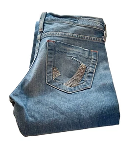 Jeans unisex James Jeans Dry Aged Denim Whisker Distress (26) 28x32 #70211 EE. UU. - Imagen 1 de 24