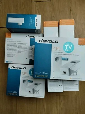 CPL DEVOLO 1200 DLAN, COMPATIBLE AVEC TOUTES LES BOX GRÂCE À VOS PRISES.  - Imagen 1 de 4