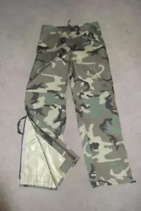 Pantalones largos pequeños militares BDU camuflaje Gore-Tex clima frío 111 - Imagen 1 de 5