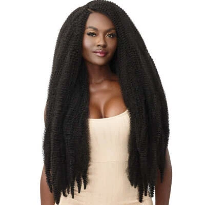 Outre X-Pression Twisted Up Crochet Braid - 3X SPRINGY AFRO TWIST 24" - Image 1 of 3