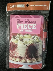 Cake Boss Small Journal with Pen - Sealed! - Picture 1 of 2