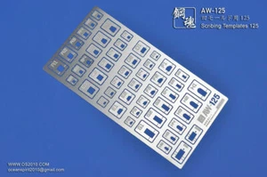SteelSpirit AW-125 Scribing Templates 125 - Modeling Upgrade Kits - Picture 1 of 12