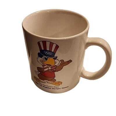 Vintage Papel 1984 Los Angeles Olympic Games Coffee Mug Sam the Eagle - Image 1 of 4