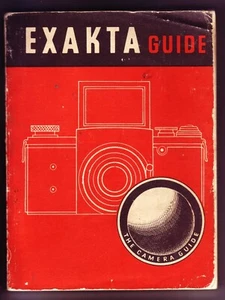 Folleto de instrucciones guía de 112 páginas para cámaras Exakta 1950 - Imagen 1 de 5