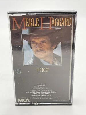 His Best Cassette Tape by Merle Haggard and MCA Records Vintage 1985 - Image 1 of 4