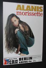 POSTER / Alanis Morissette -  'Under Rug Swept' 2002 Concert Tour Poster BERLIN