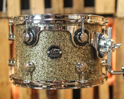 DW Performance Ginger Glitter Glass Rack Tom - 8x12 - Image 1 of 2