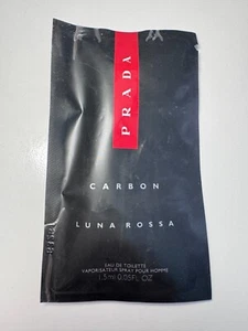 Prada Luna Rossa CARBON Eau de Toilette Spray for Men Sample EDP 1.5ml / 0.05 oz - Picture 1 of 1