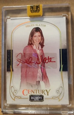 2008 Donruss Celebrity Cuts Americana Helen Slater Supergirl Autograph 183/200 - Image 1 of 2