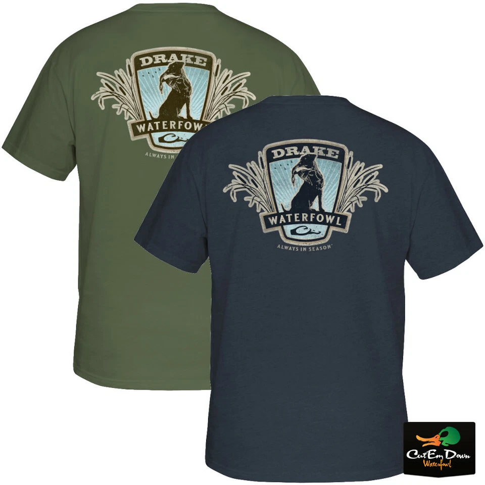 NEW DRAKE WATERFOWL - BIRD DOG S/S TEE - Image 1 of 1