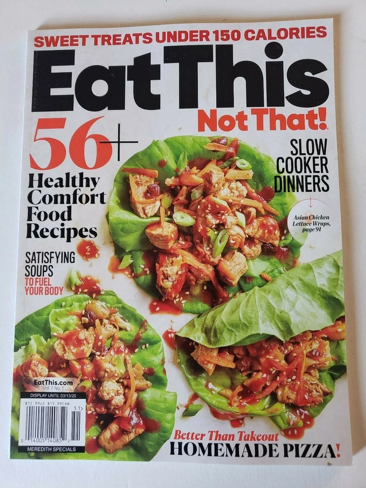 Eat This Not That Magazine Keto Guide 56 Healthier Comfort Foods Recipes E148