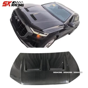 Fits Audi Q5 Q8 SQ8 RSQ8 2019-23 Dry Carbon Fiber Front Hood Panel Enginne Cover - Picture 1 of 24