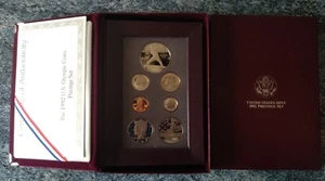 ESTUCHE OFICIAL ESTADOS UNIDOS 1992 PROOF Y CERTIFICADO, PRESTIGE SET - Imagen 1 de 2