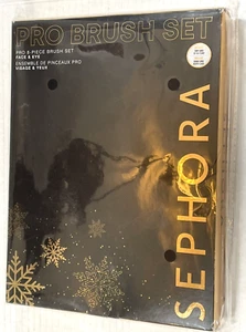 SEPHORA PRO JUEGO DE CEPILLOS Pro 8 Piezas Juego de Cepillos ROSTRO Y OJO Sellado NUEVO - Imagen 1 de 6