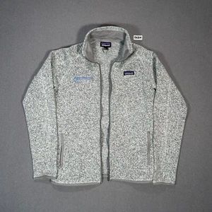 Patagonia Better Sweater Grey Full Zip Up Fleece Womens Size Medium - Picture 1 of 10
