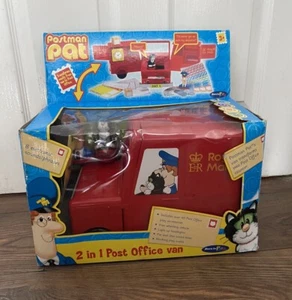 Postman Pat 2 In 1 Post Office Van - Vintage - Picture 1 of 4