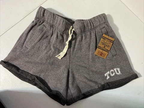 NEW Ladies Rivalry Threads TCU Horned Frogs Athletic Shorts Small NWT Cover