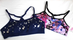 Justice Girls 2 Pack Sports Bras, Size 32, New - Picture 1 of 9