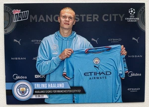 2022-23 Topps Now UCL - Erling Haaland #PS01 Manchester City - Imagen 1 de 1