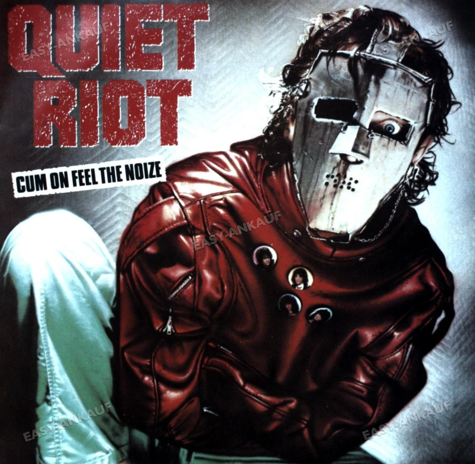 Quiet Riot - Cum On Feel The Noize / Run For Cover 7" (VG+) ' - Image 1 of 1