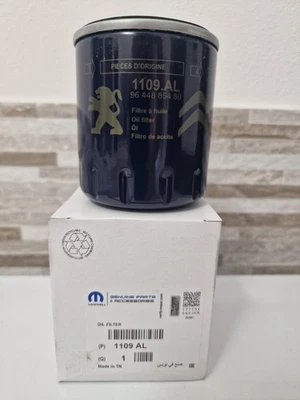 Filtro Olio 1109al Originale Psa Opel Peugeot Citroen Fiat - Image 1 of 4