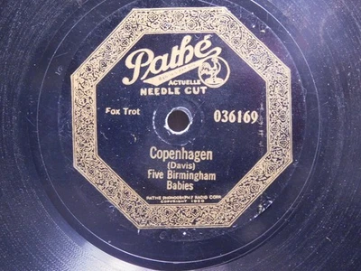 5 Birmingham Babies Jazz 78 Copenhagen bw Deep Sea Blues on Pathe 036169 Foto 1 de 3