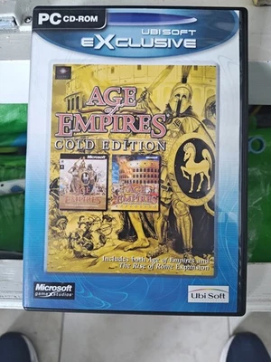 AGE OF EMPIRES GOLD EDITION UBISOFT 1998 GIOCO PC CD EDIZIONE UBISOFT FR1 83558 - Immagine 1 di 3