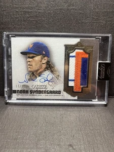 Noah Syndergaard Auto Game Used Patch 2019 Topps Dynasty Dynastic Deed /10 Mets - Picture 1 of 4
