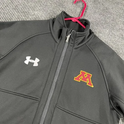 Chaqueta Minnesota Golden Gophers para mujer mediana negra manga larga cremallera completa nueva Foto 1 de 4