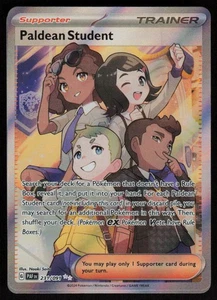 Paldean Student #231/091 SV: Paldean Fates Ultra Rare Pokemon TCG NM - Picture 1 of 2