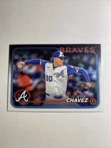 2024 Topps Update - #US301 Jesse Chavez Braves - Picture 1 of 2