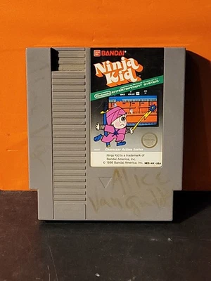 Ninja Kid 5 Screw (Nintendo Entertainment System NES, 1986) Tested & Works - Image 1 of 2