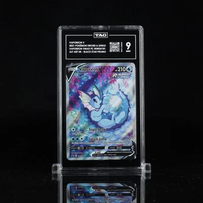 Vaporeon V SWSH181 SWSH: Sword & Shield Promo Cards Holo - Image 1 of 4
