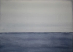 Jean Marie LEDANNOIS - Pittura Originale - Gouache - Paesaggio Astratto 13 - Picture 1 of 3