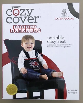 USC Gamecocks NCAA ACONCHEGANTE COVER Little Scholars portátil fácil conversor de cadeira de assento - Imagem 1 de 4