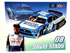 2022 DAVID STARR #08 DARLINGTON FORD MUSTANG NASCAR SS GREEN LIGHT POSTCARD
