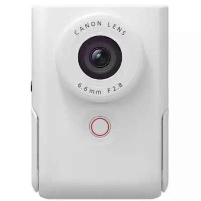 Canon Power Shot V10 Vlog Video Camera White  W/Box - Image 1 of 4