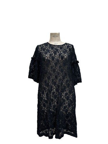 MAISON MARGIELA Abito Maison Martin Margiela nero con lacci taglia XS extra small