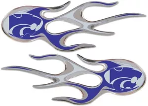Kansas State University Wildcats Micro Flame Graphics Decal, Pack of 2 - Picture 1 of 2