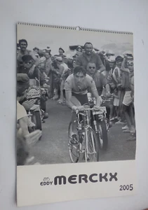 EDDY MERCKX 25º ANIVERSARIO 2005 GRANDES DISTRIBUIDORES PÓSTER CALENDARIO - RARO - Imagen 1 de 13