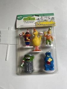 Toppers para pasteles de calle sésamo vintage - decoraciones para pasteles Wilton - nuevos en plástico - Imagen 1 de 2