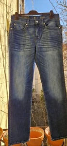 7 for all mankind Jeans Slimmy 32 (Maße in Fotos) Blau NEU NP 220 - Bild 1 von 16