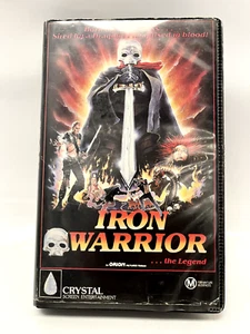 Iron Warrior rare AU Crystal Screen Video VHS 80s fantasy adventure action - Imagen 1 de 6
