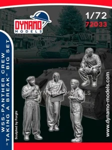 Dynamo 1/72 German Panther Crew Taking a Break Big Set (4 figures) - Bild 1 von 1