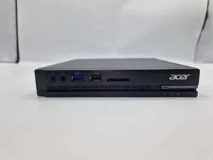 Acer Veriton N4630G Mini PC Intel Celeron G1840 4GB/8GB 120GB SSD Win 10 - Picture 1 of 4