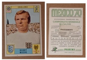 Bobby Moore England Mexico 70 WM 1970 Mexico Panini Figuren - Bild 1 von 1