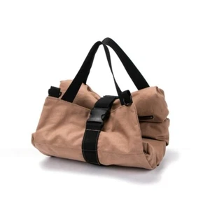 Khaki Tool Roll Up Canvas Roll Up Bag Tools Bag Pouch Working - Picture 1 of 7