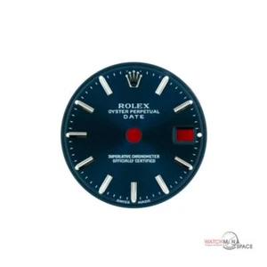 Original Lady Rolex Date 6917, 79160, 79240 esfera azul en barra SS #D65 - Imagen 1 de 8